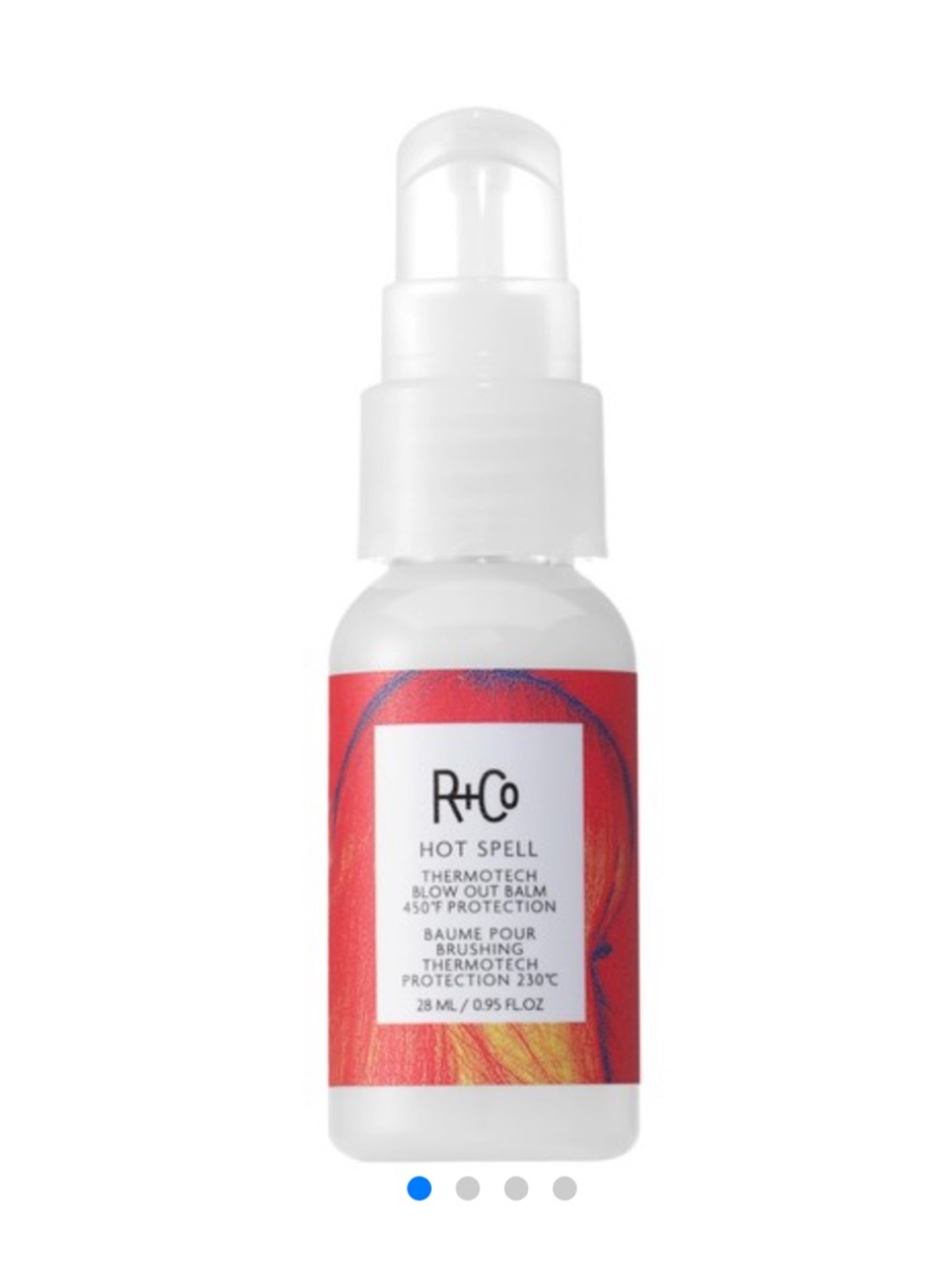 R+Co Hot Spell Thermotech Blowout Balm Mini 28ml BRAND NEW